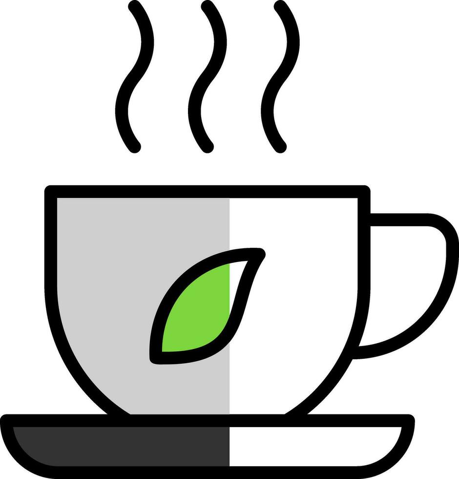 Coffee Cup Vector Icon Design
