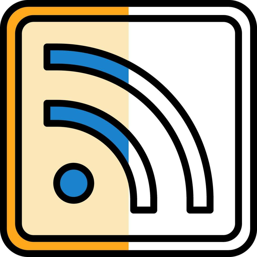 RSS Vector Icon Design