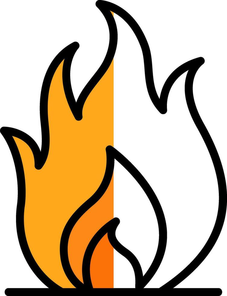 Fire Vector Icon Design