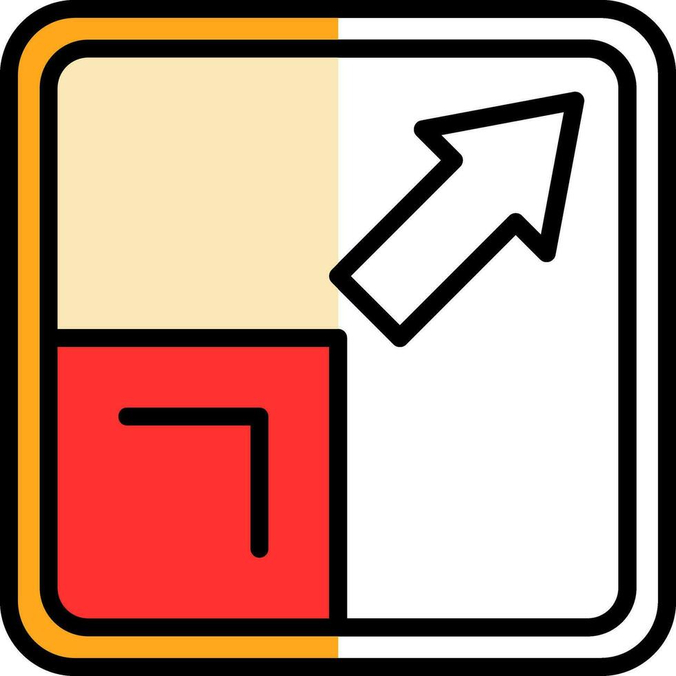 Increase Size Vector Icon Design