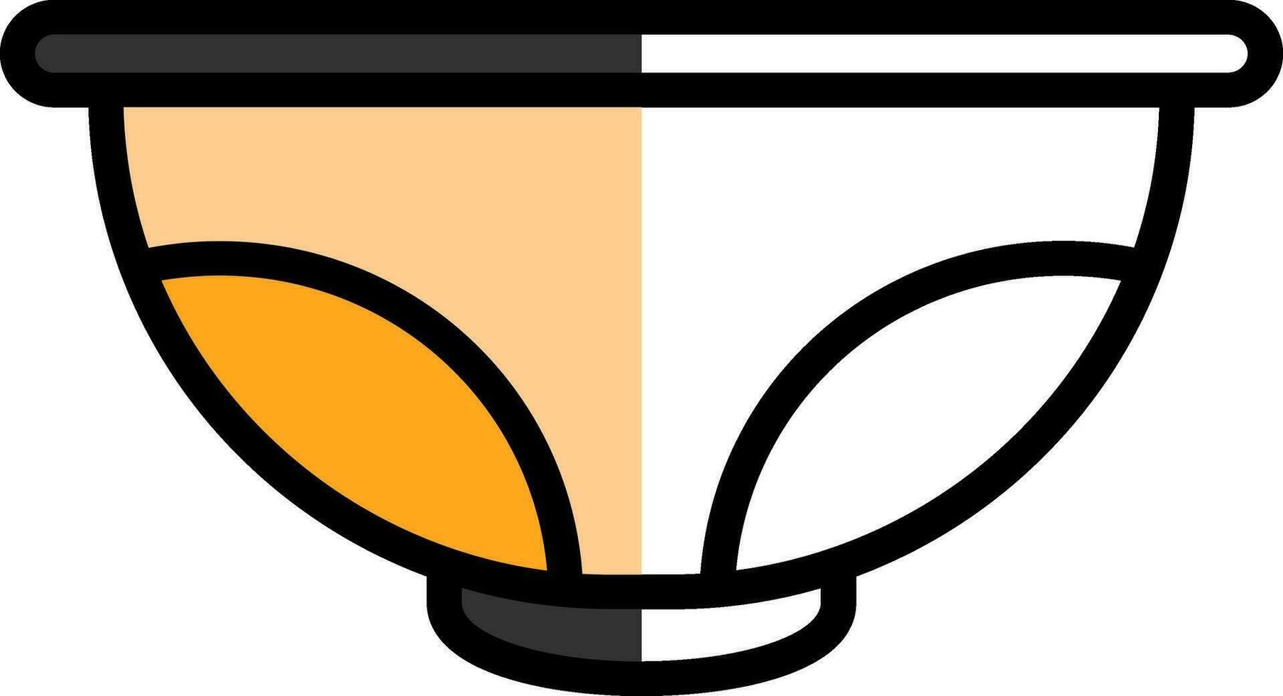 Bowl Vector Icon Design