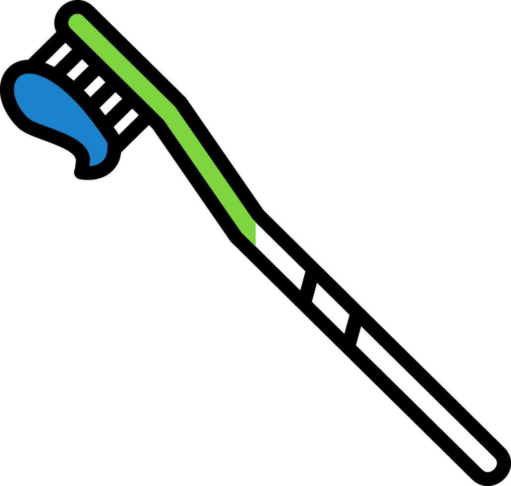 Tooth brush Vector Icon Design