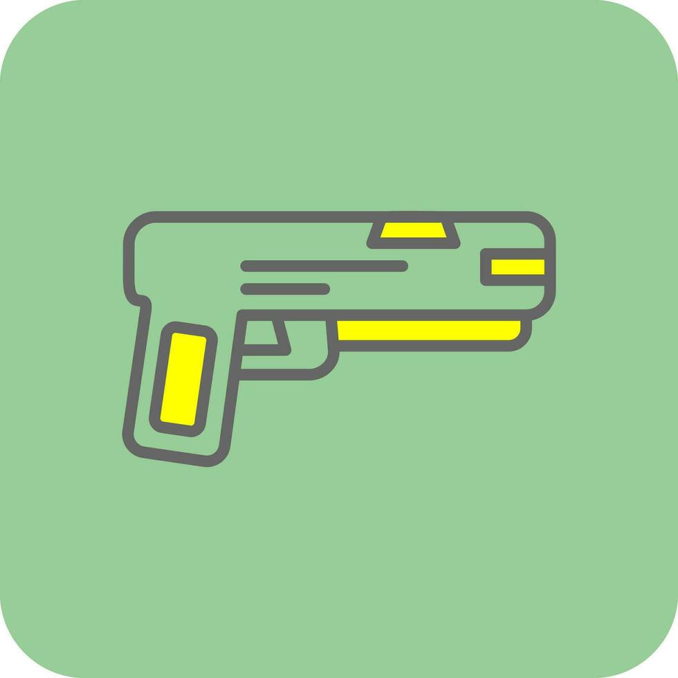 Gun Vector Icon Design