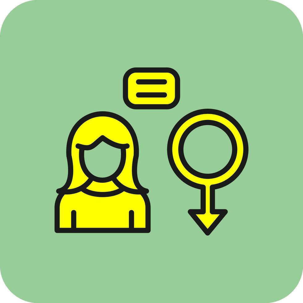 Gender equality Vector Icon Design