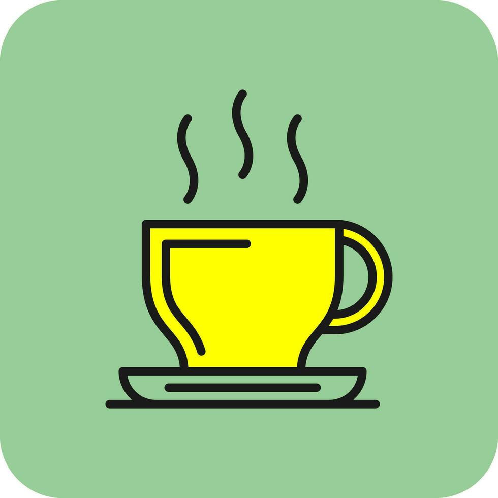 diseño de icono de vector de taza