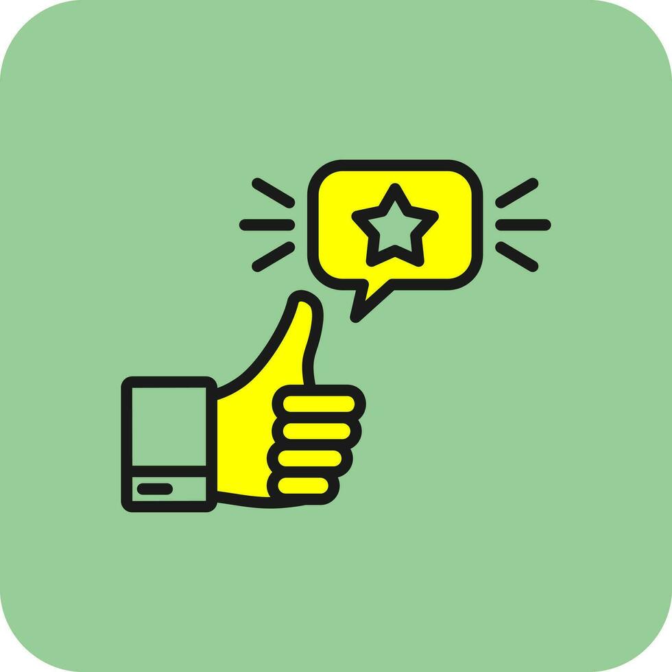 Appreciation Vector Icon Design