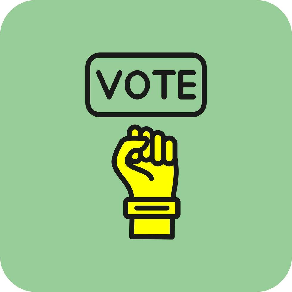Vote Vector Icon Design