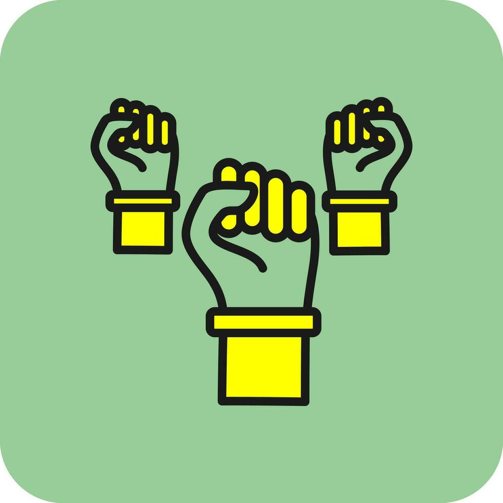 Human rights Vector Icon Design