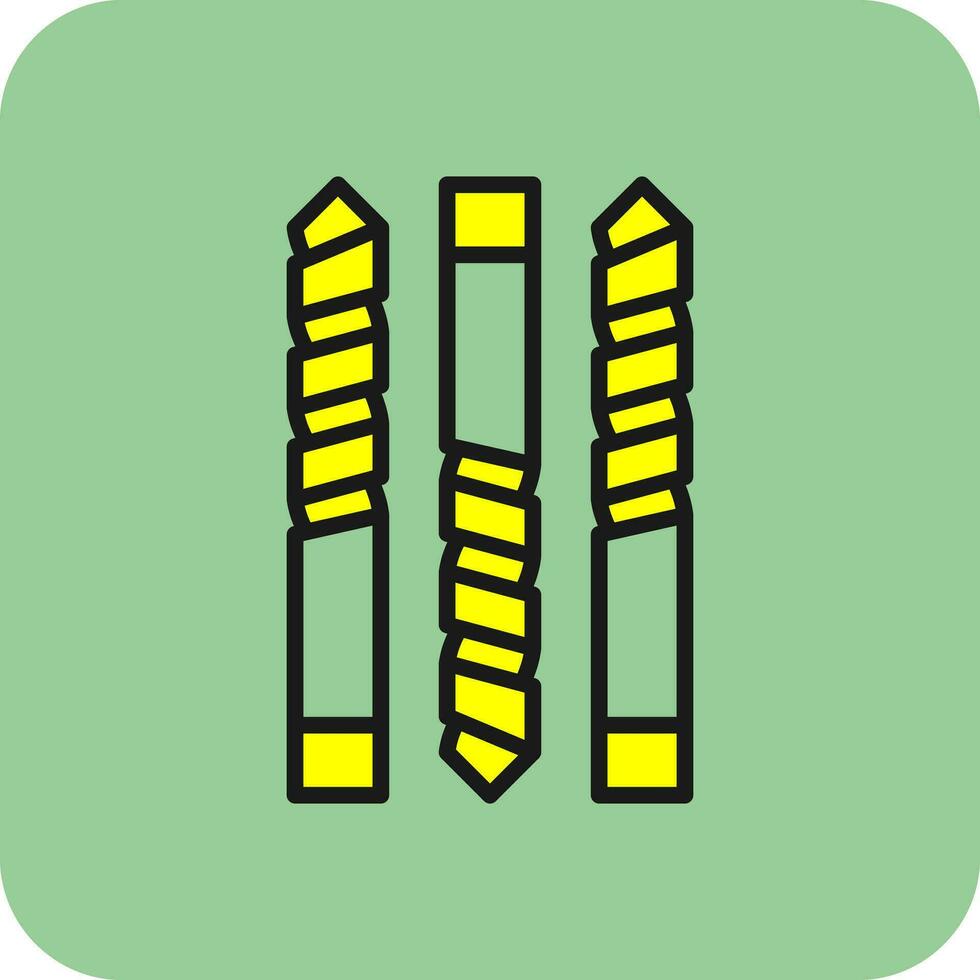 Drill Bit Vector Icon Design