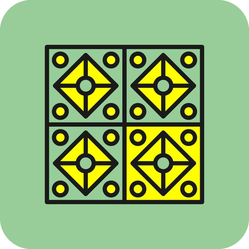 diseño de icono de vector de azulejos