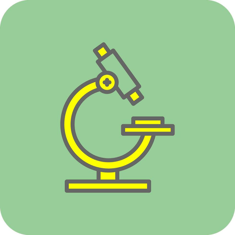 Microscope Vector Icon Design