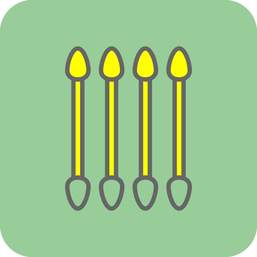 Swab Vector Icon Design