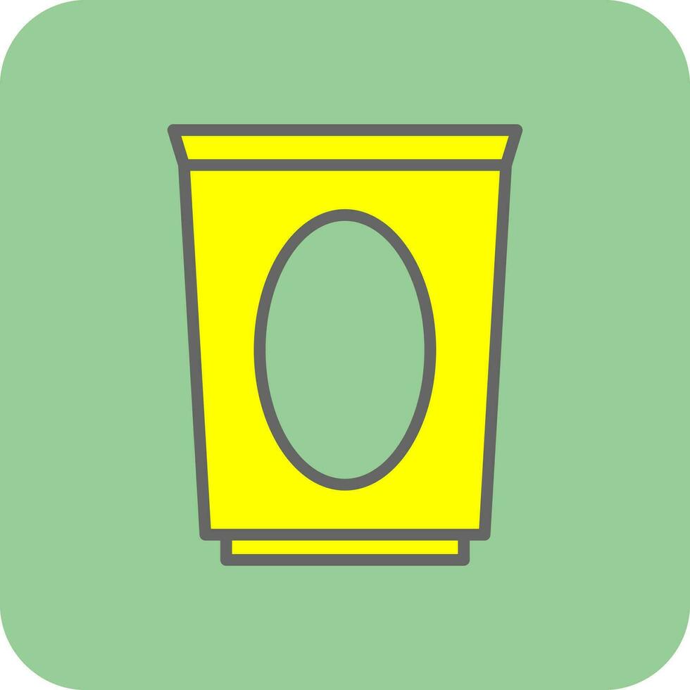 Dustbin Vector Icon Design