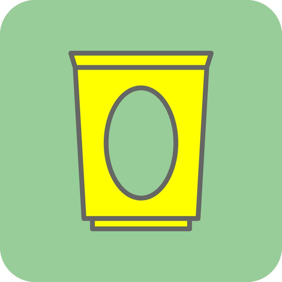 Dustbin Vector Icon Design