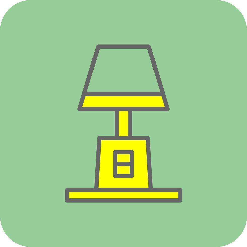 Lamp Vector Icon Design