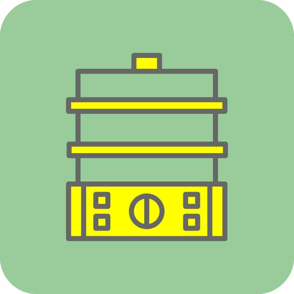 Food Steamer Vector Icon Design