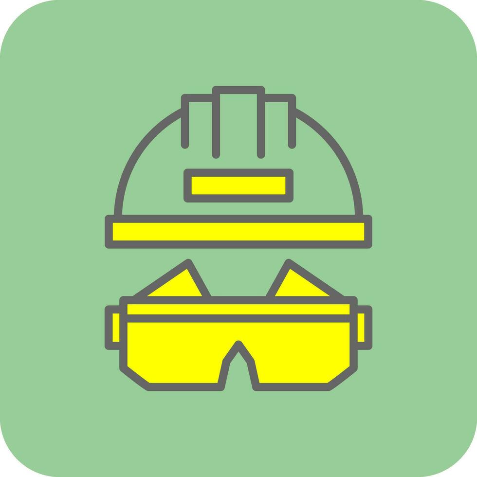 Safety at work Vector Icon Design
