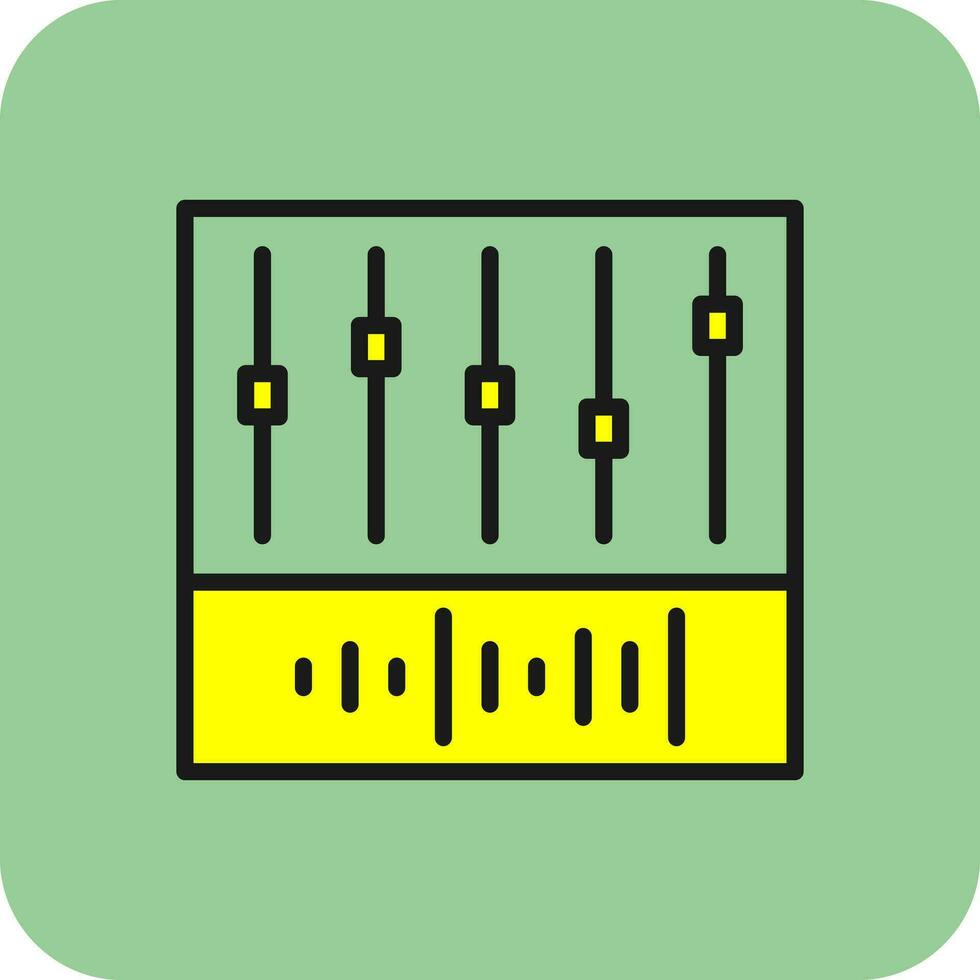 Equalizer Vector Icon Design