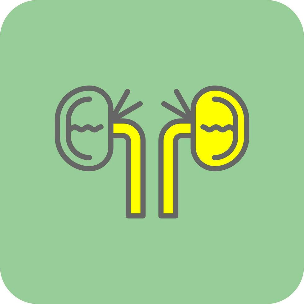 Kidney Vector Icon Design