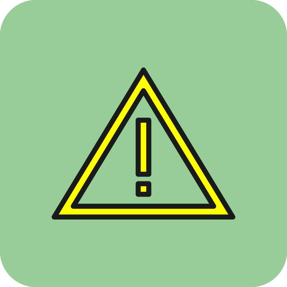 Alert Vector Icon Design