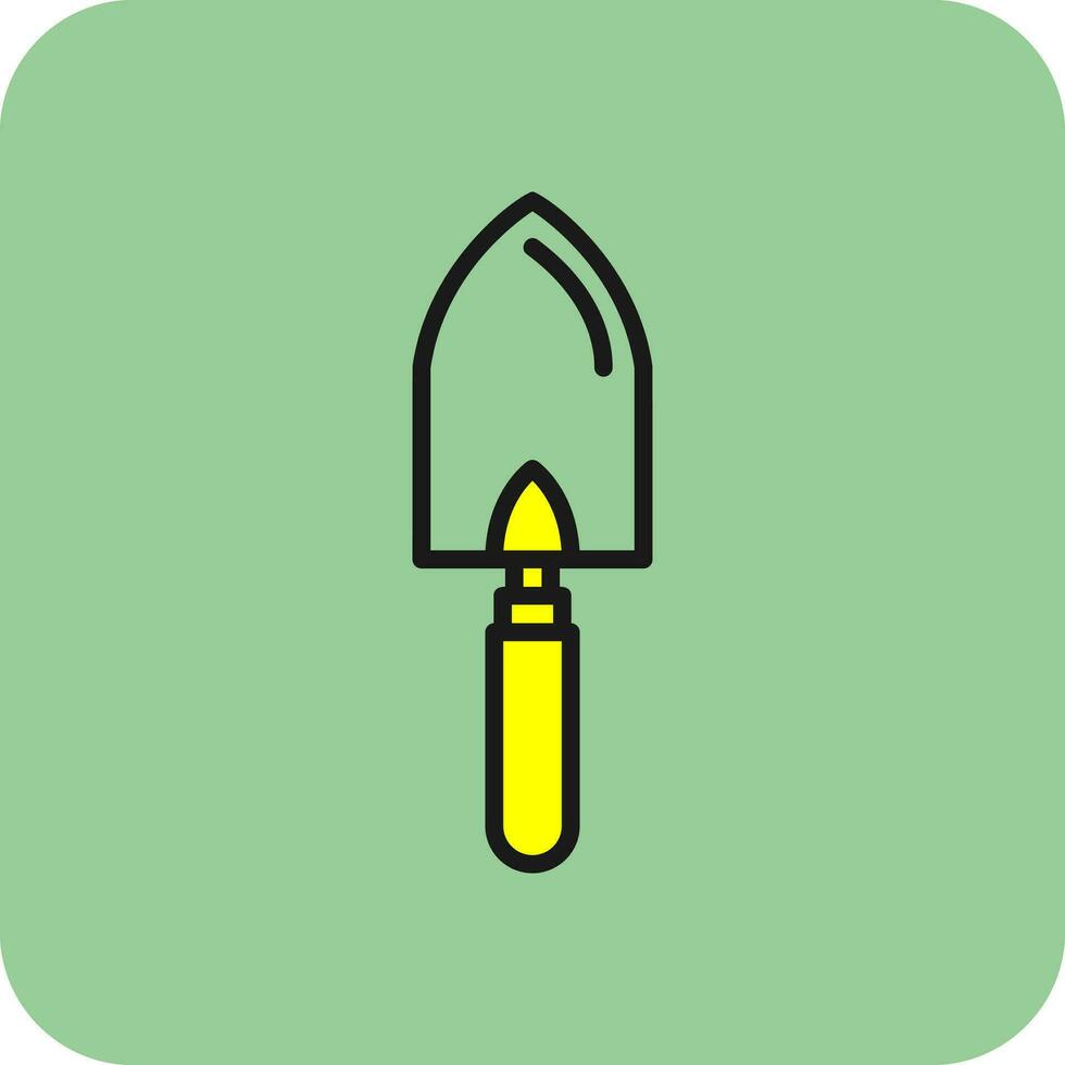 Trowel Vector Icon Design