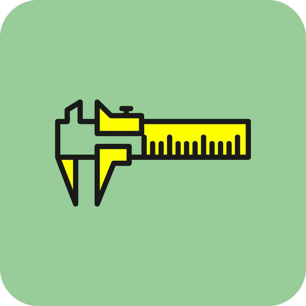 Caliper Vector Icon Design