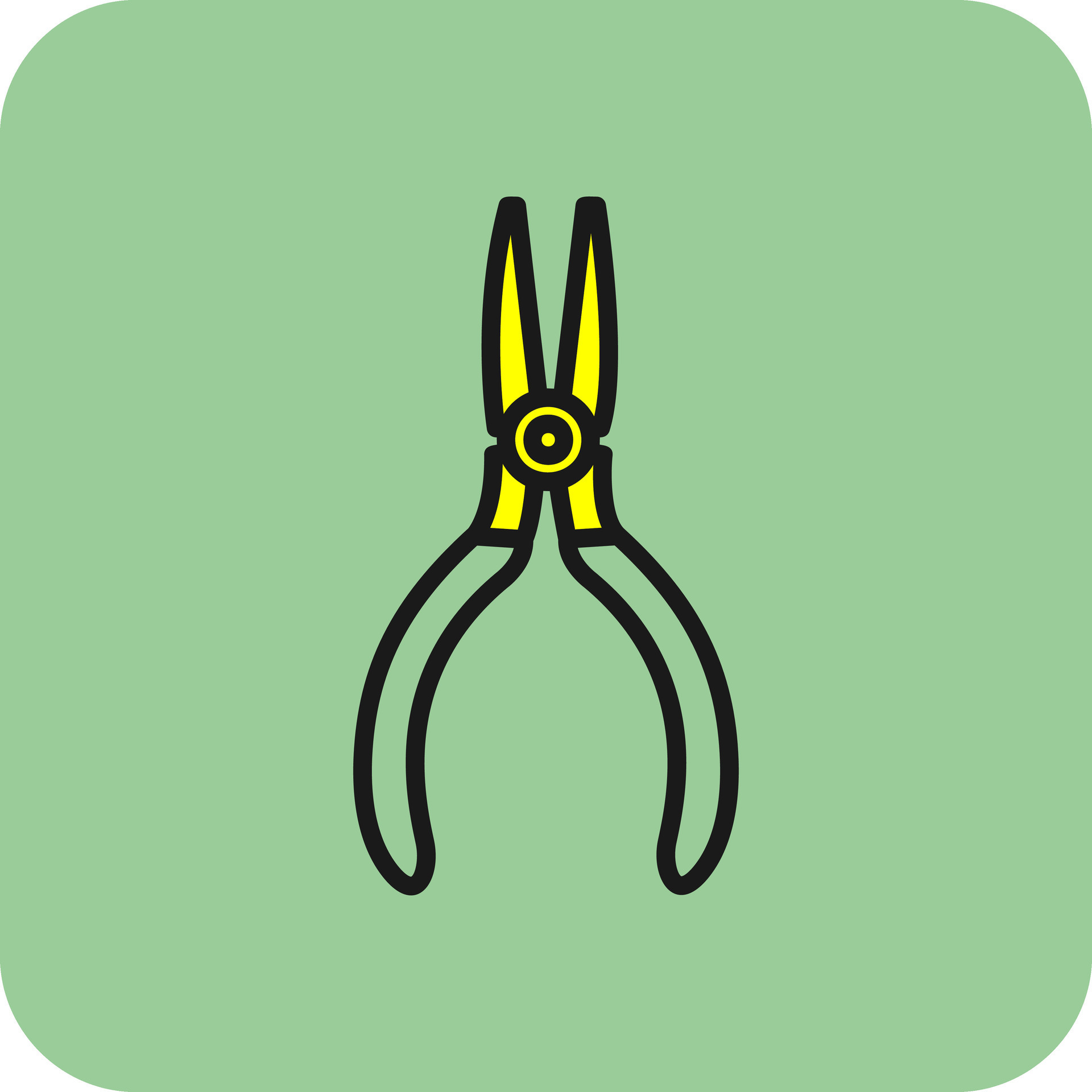 Needle nose pliers Vector Icon Design 26003722 Vector Art at Vecteezy
