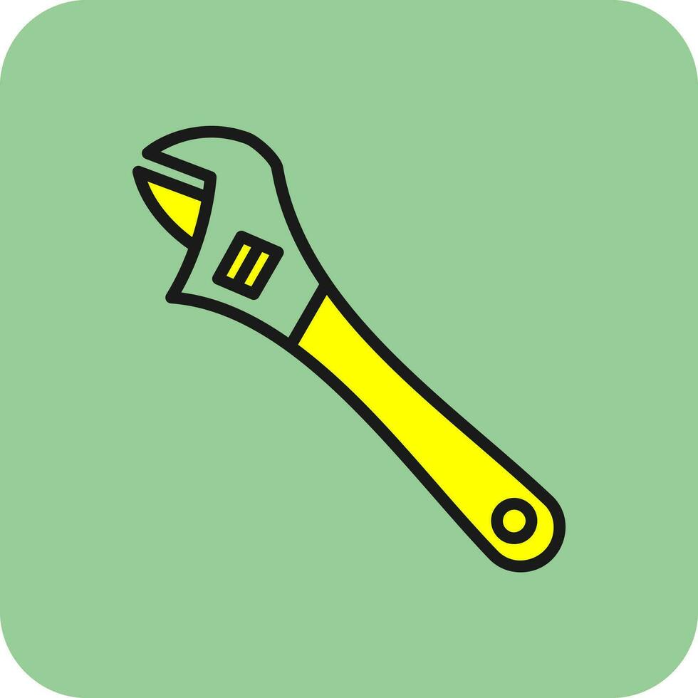 Wrench Vector Icon Design