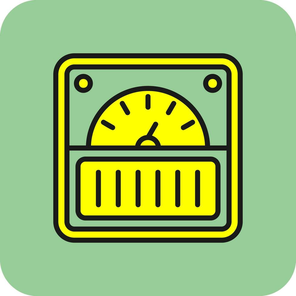 Meter Vector Icon Design