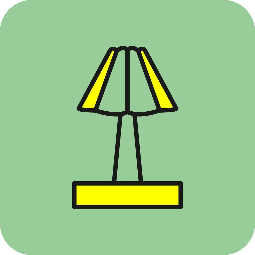 Lamp Vector Icon Design