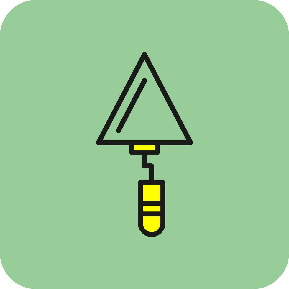 Trowel Vector Icon Design