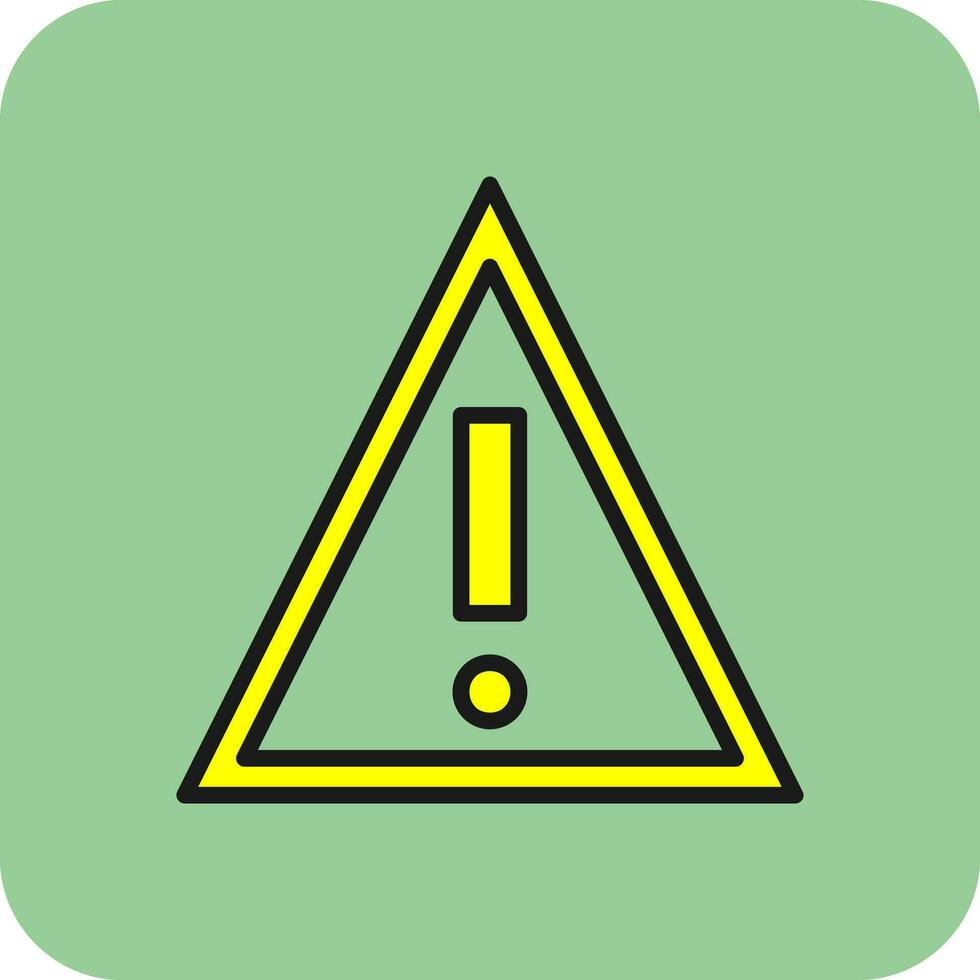 Warning Vector Icon Design