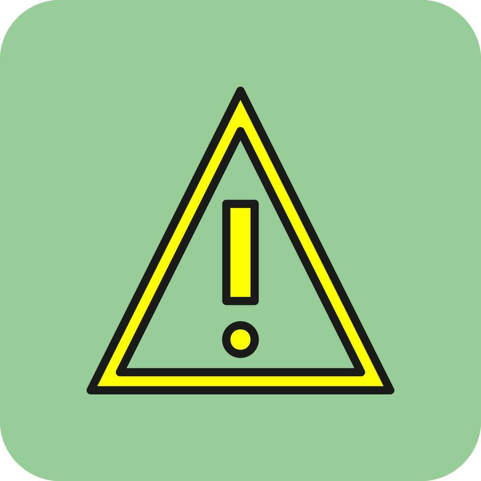 Warning Vector Icon Design