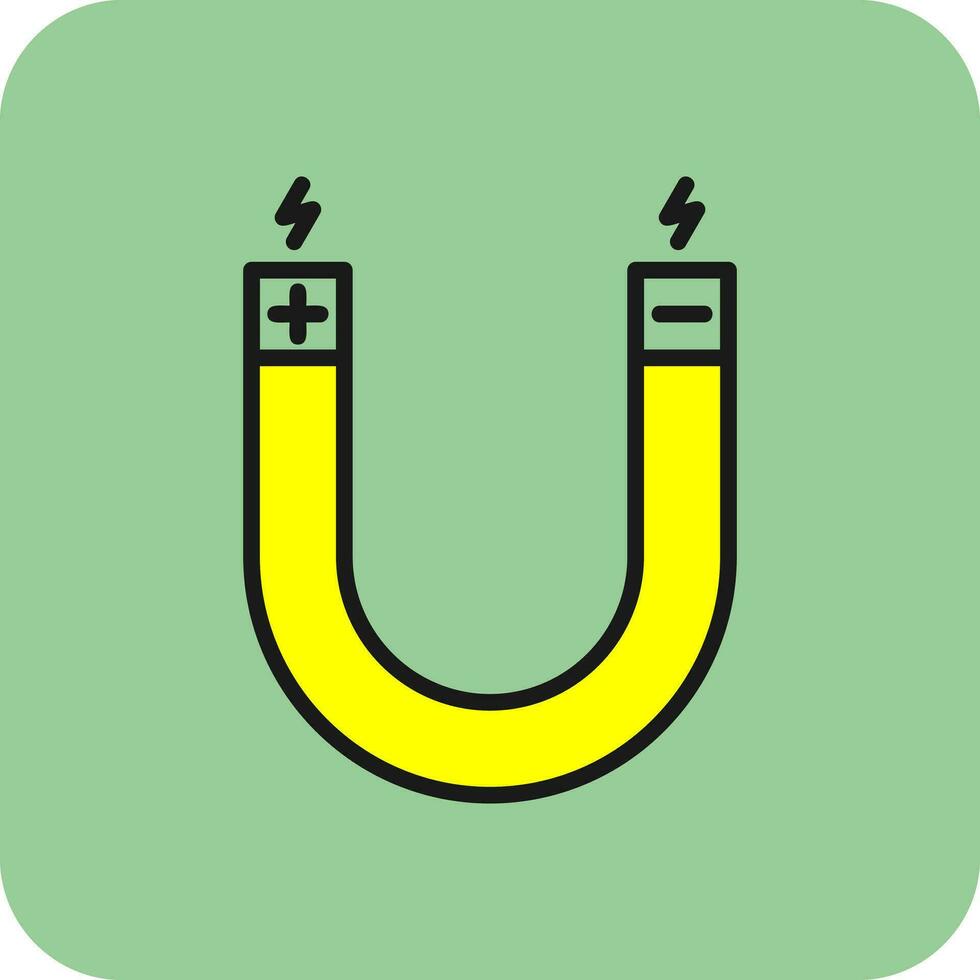 Magnet Vector Icon Design