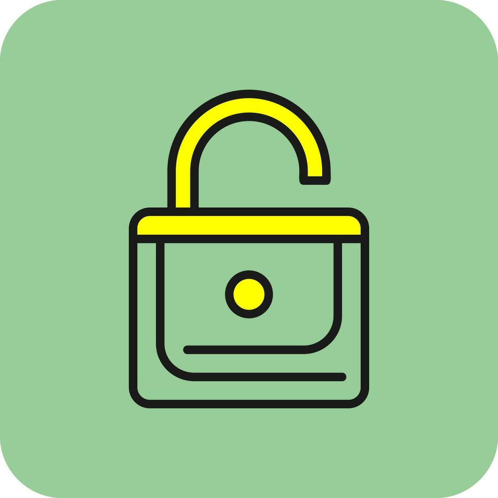 Unlocked Vector Icon Design