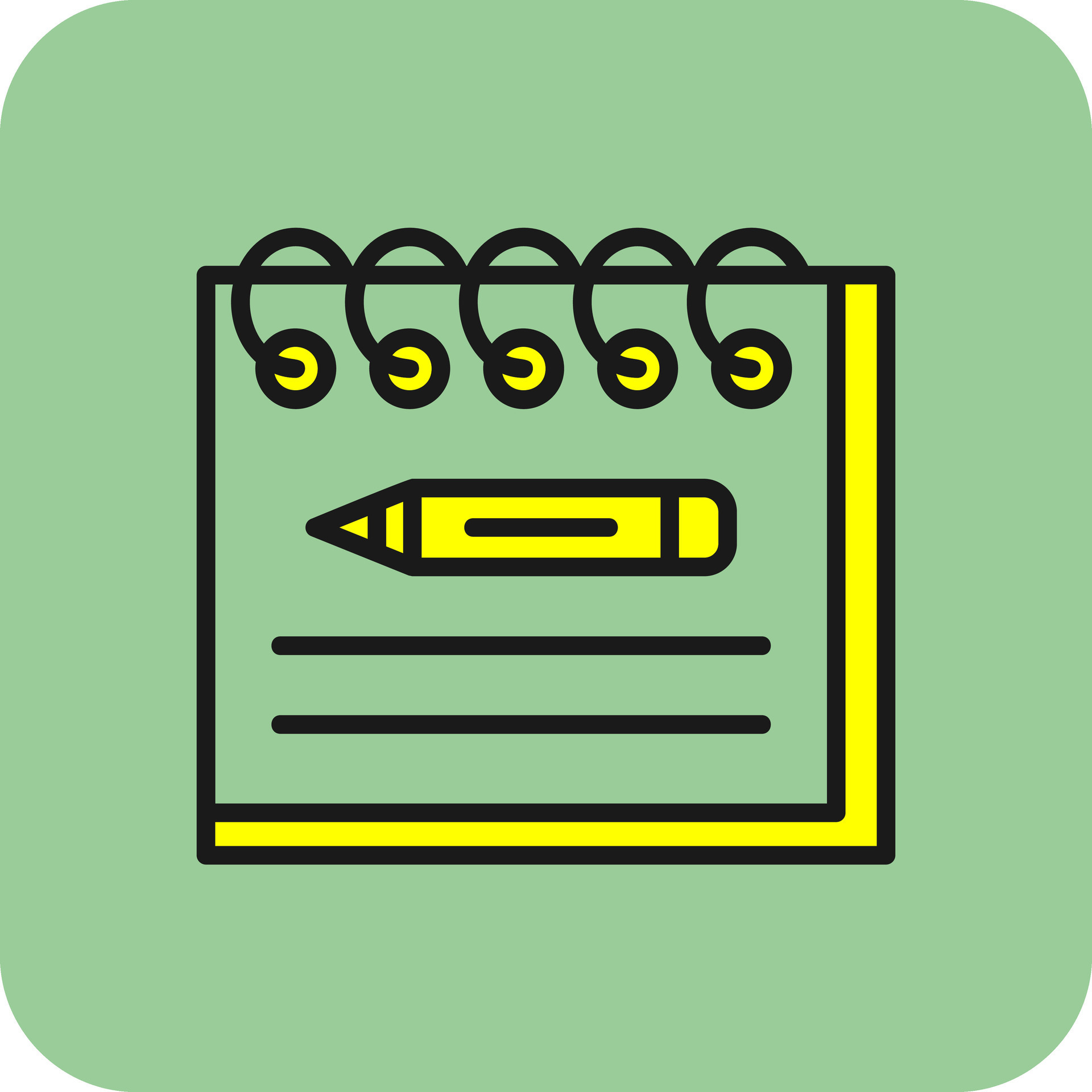 Notepad Vector Icon Design 26004002 Vector Art at Vecteezy