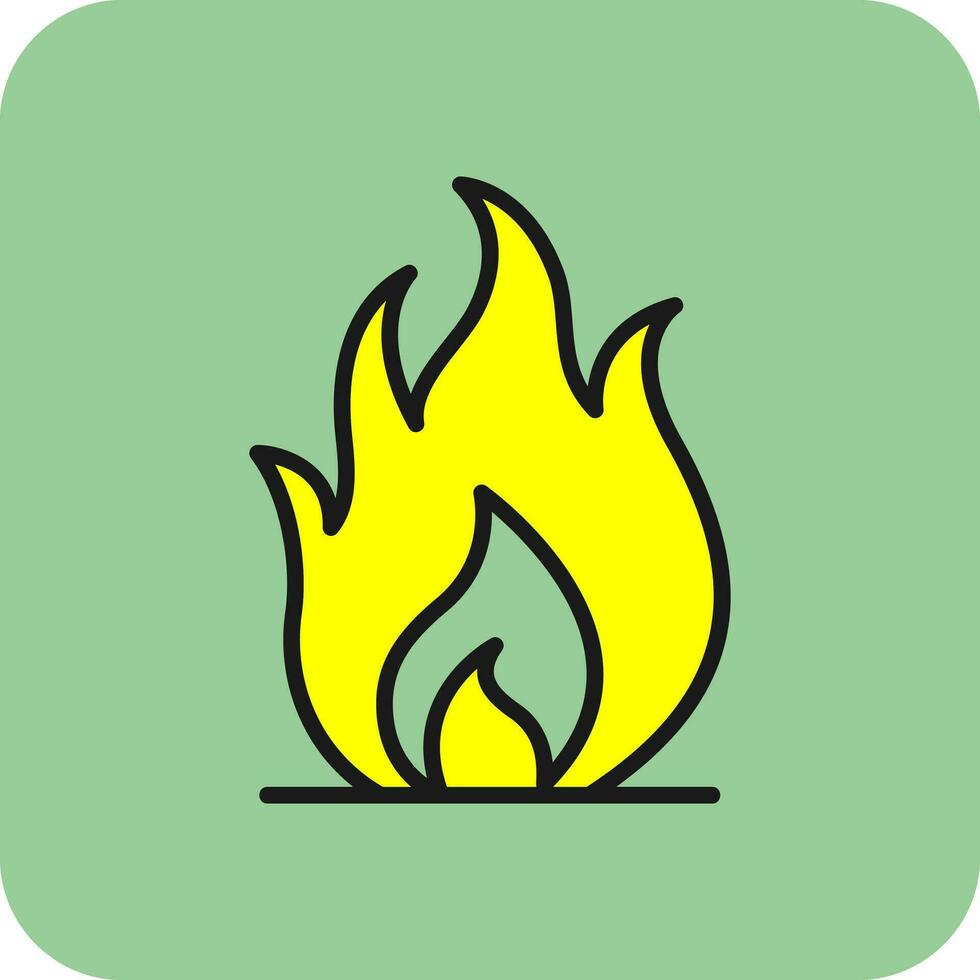 Fire Vector Icon Design