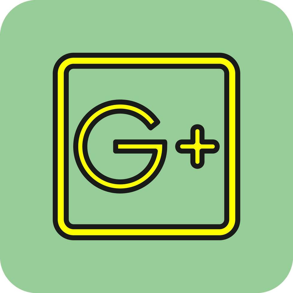 Google Plus Vector Icon Design