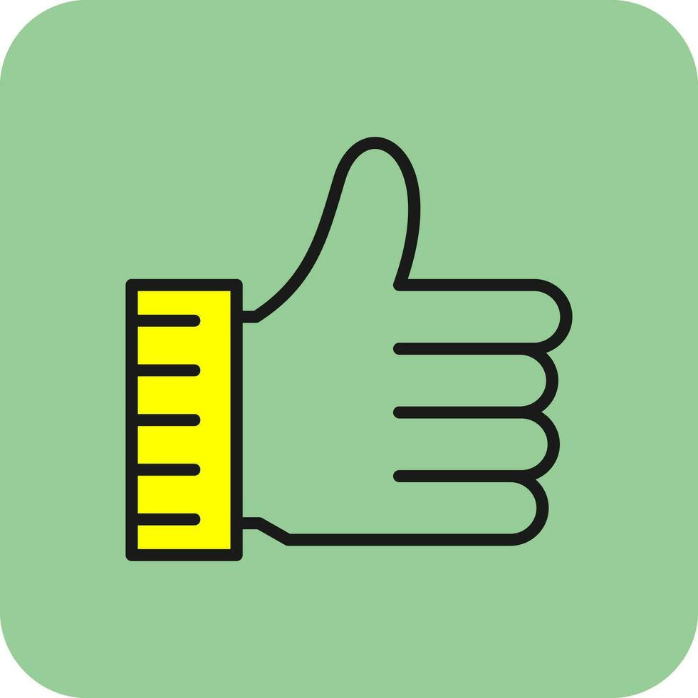 Thumb up Vector Icon Design