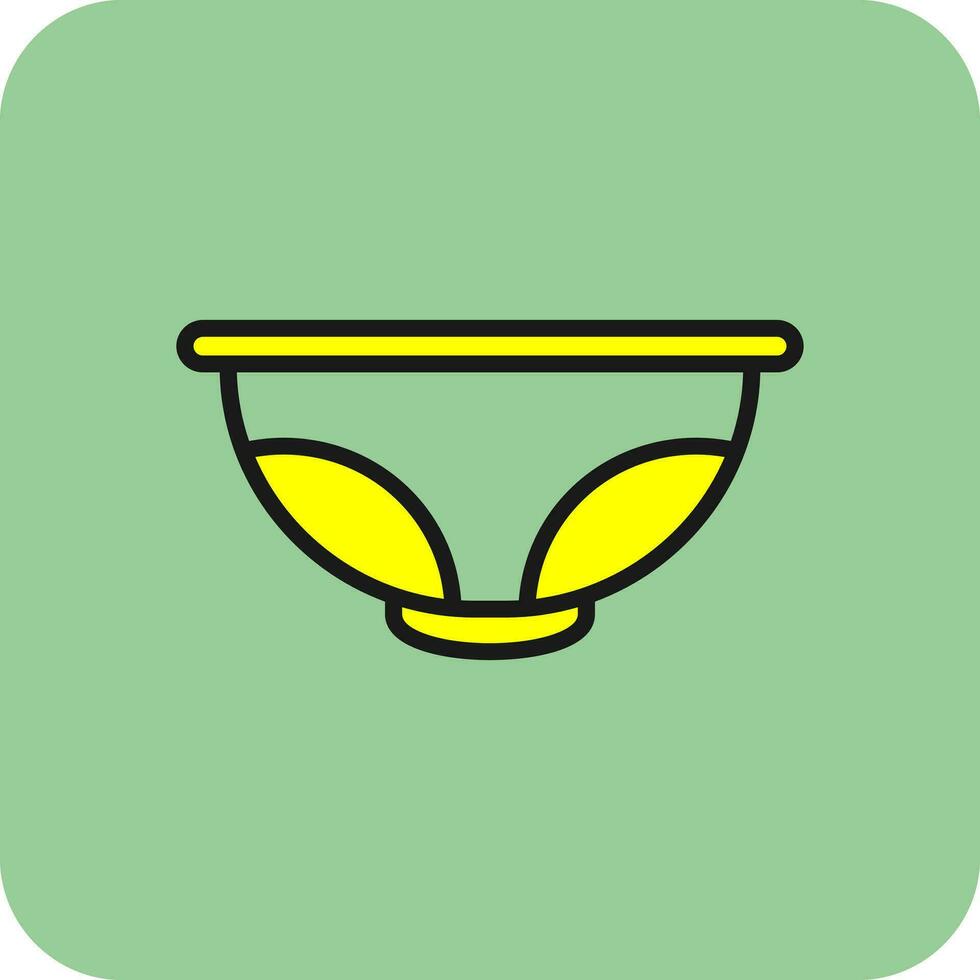 Bowl Vector Icon Design