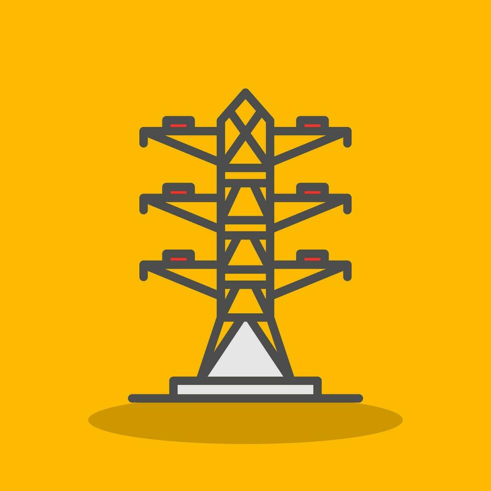 Tower Vector Icon Design