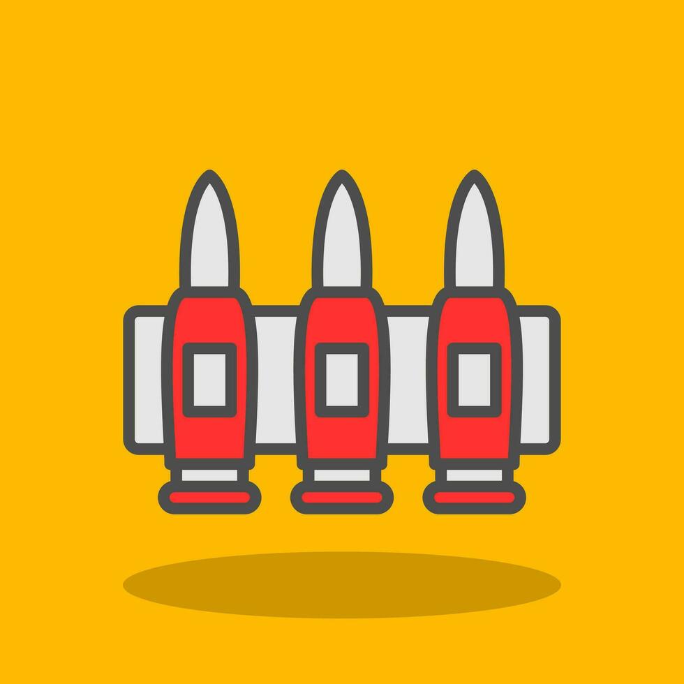 Ammunition Vector Icon Design