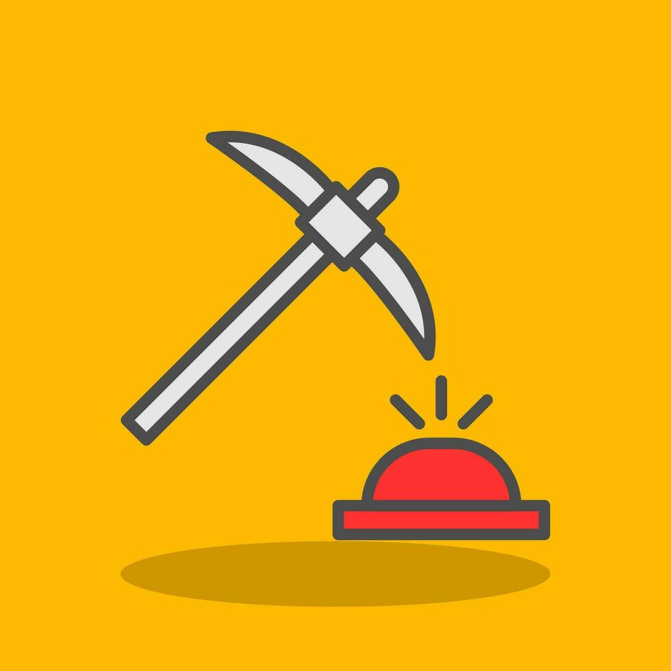 Mine Vector Icon Design