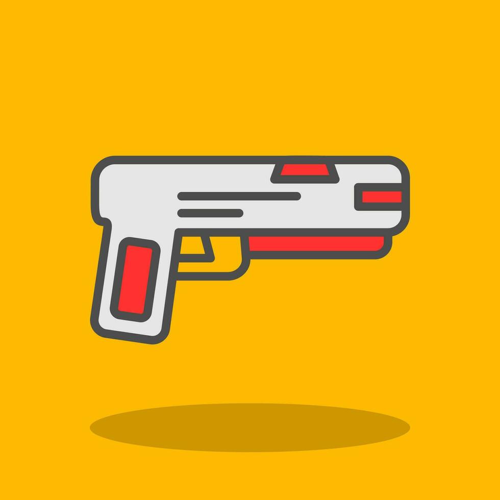Gun Vector Icon Design