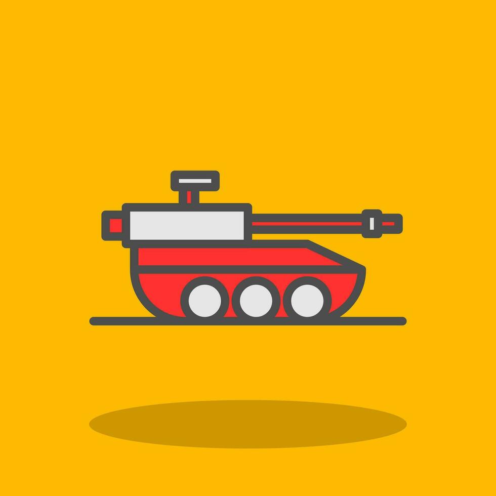 Tank Vector Icon Design