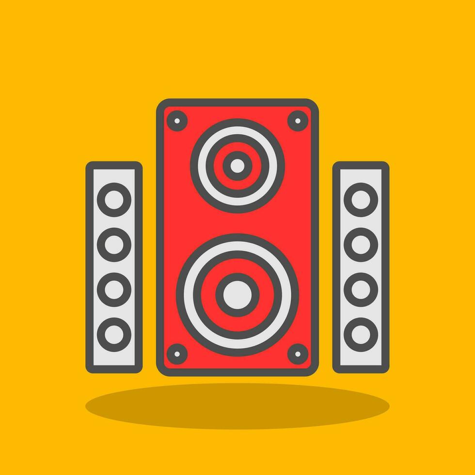 Speaker Vector Icon Design
