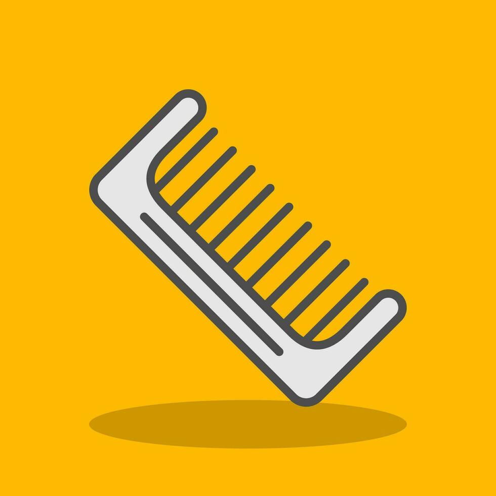 Comb Vector Icon Design
