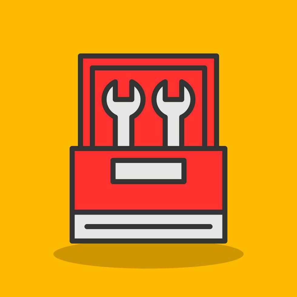 Tool Box Vector Icon Design