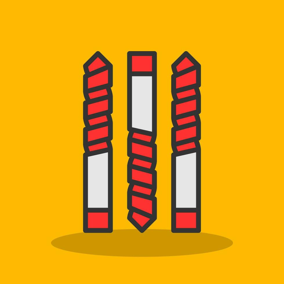 Drill Bit Vector Icon Design