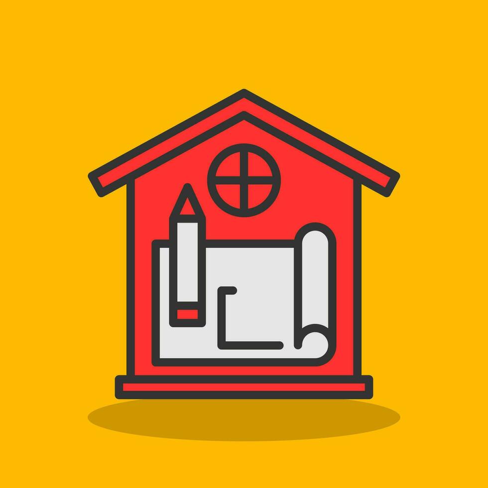 House Design Vector Icon Design